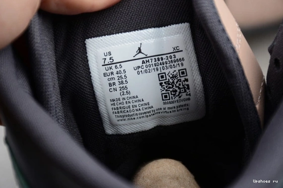AH7389-203 Air WMNS AH7389-203 Premium Jordan High 1 Green Pink 0619